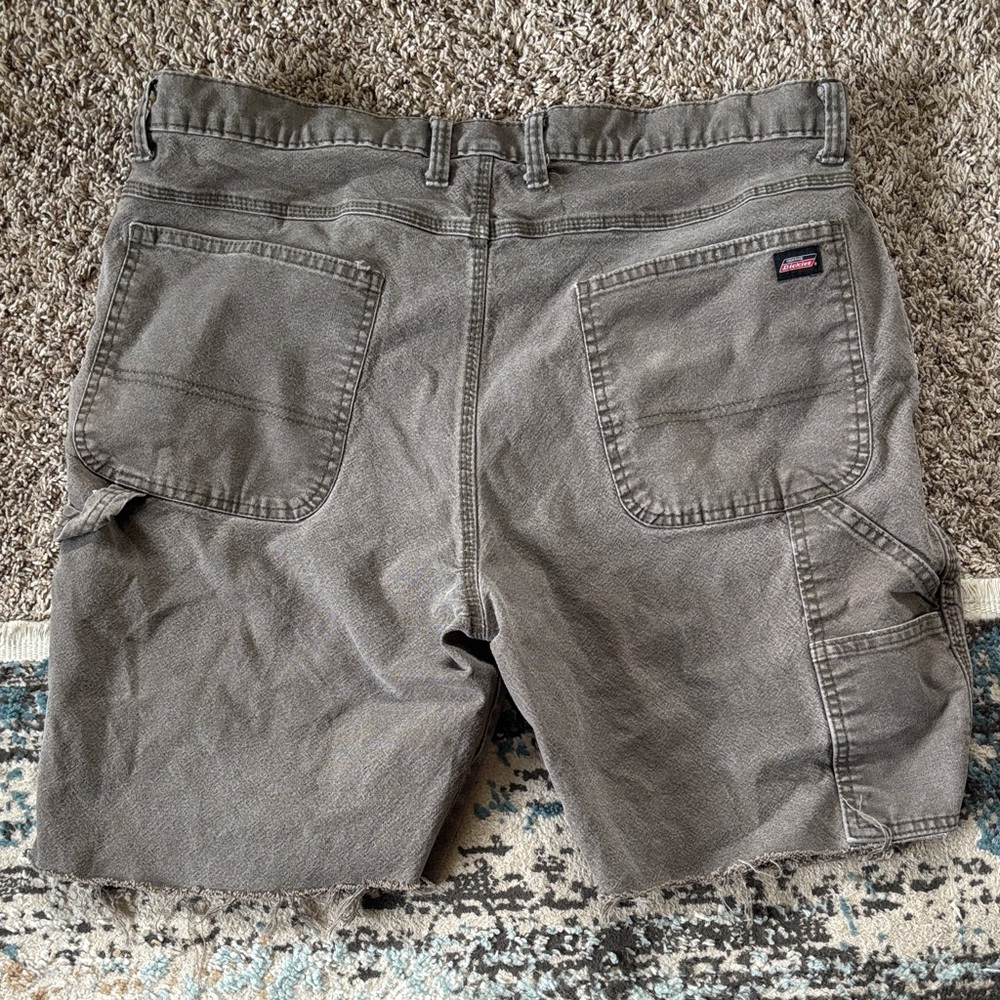 Vintage Dickies Men’s 36 Heavyweight Cotton Dark Tan Carpenter Shorts